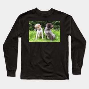 Wildflower Spinoni bookends Long Sleeve T-Shirt